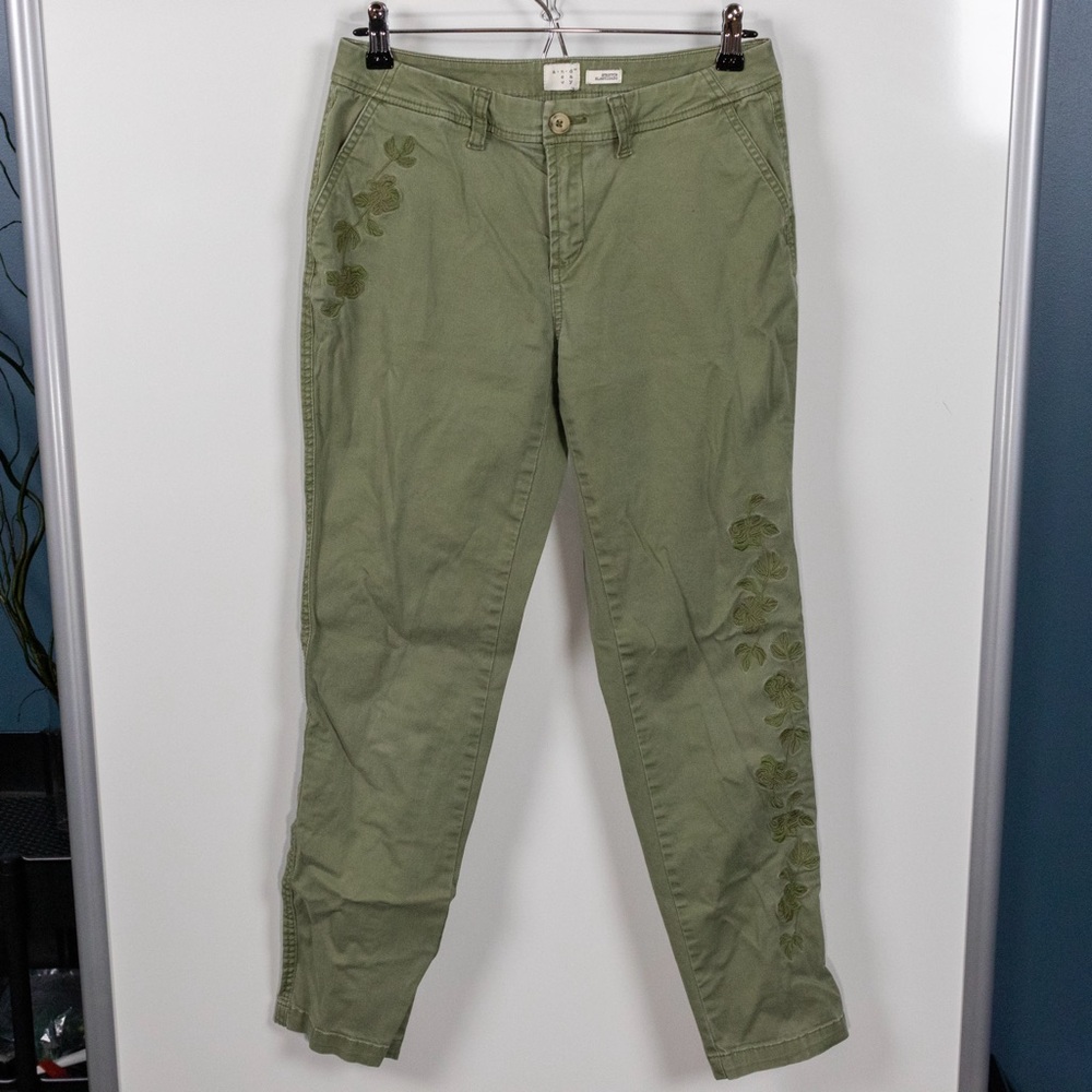 A New Day Embroidered Skinny Pants